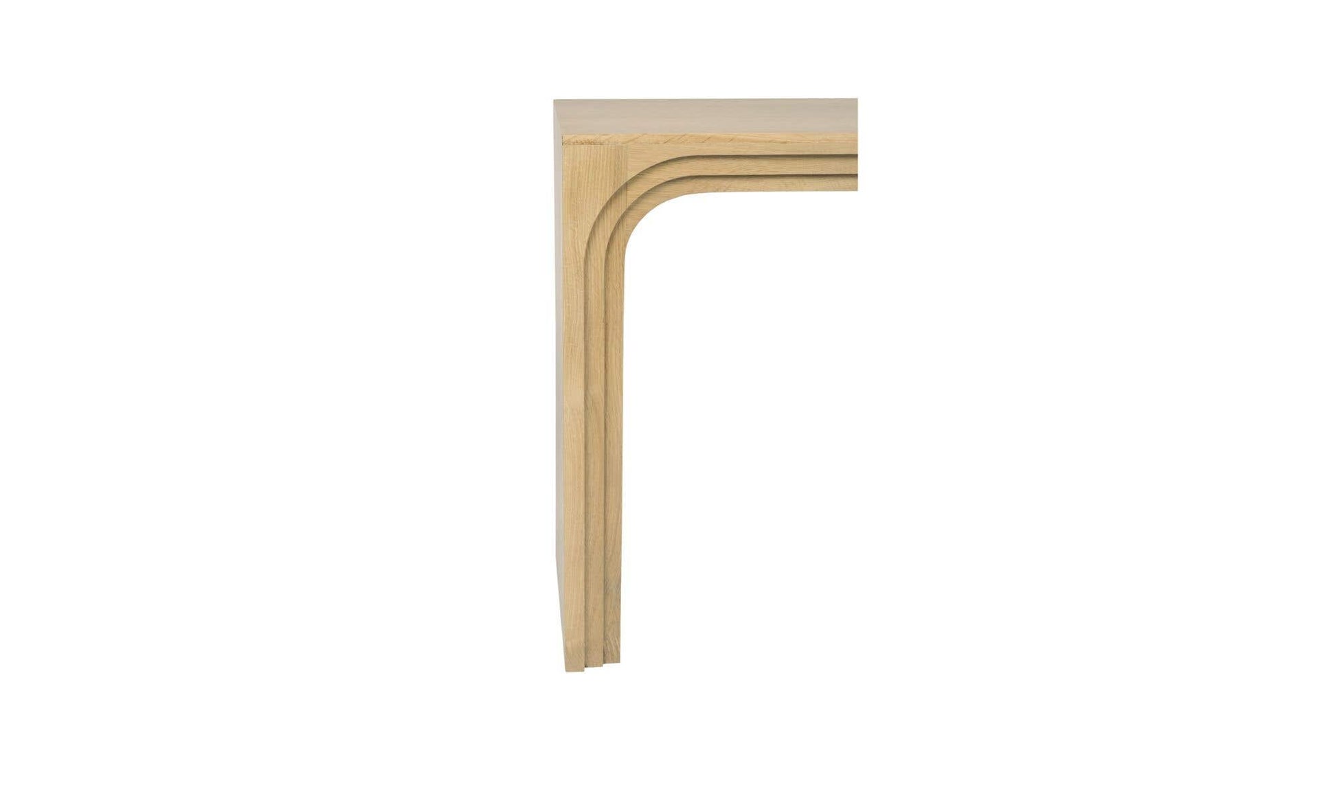 Berkley Console Table Natural by Moe's Home Collection - view 7