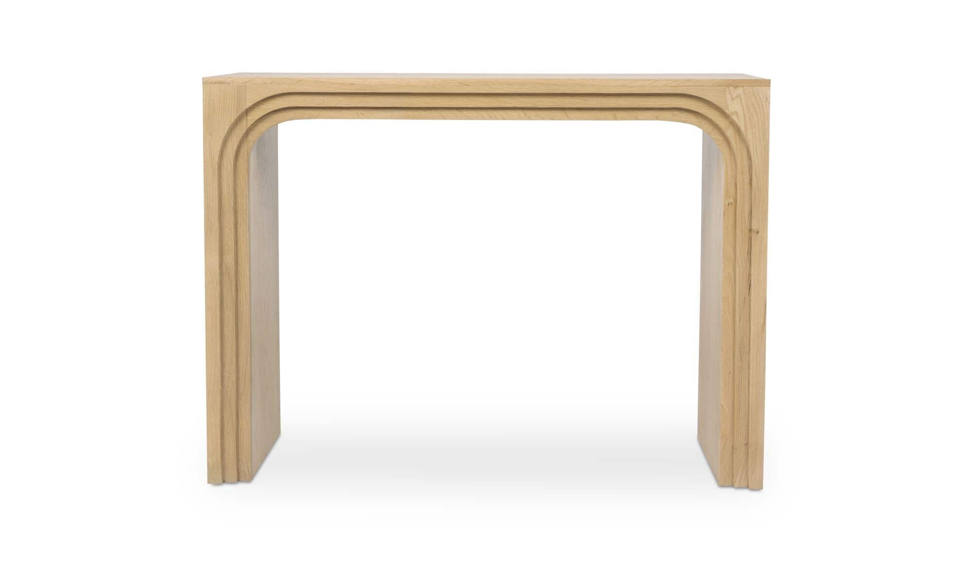 Berkley Console Table Natural by Moe's Home Collection - view 3