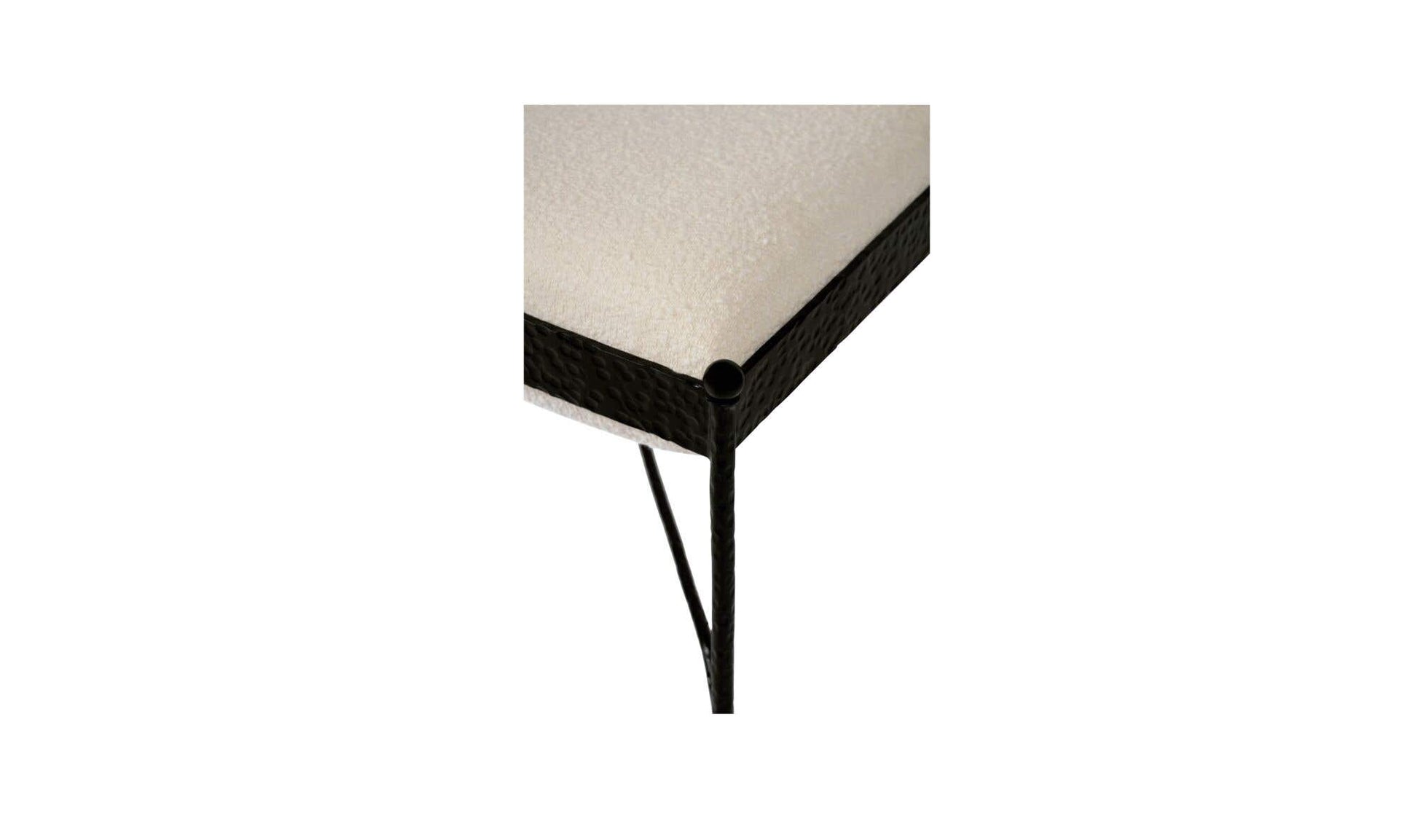Agne Stool Cream by Moe's Home Collection - view 6