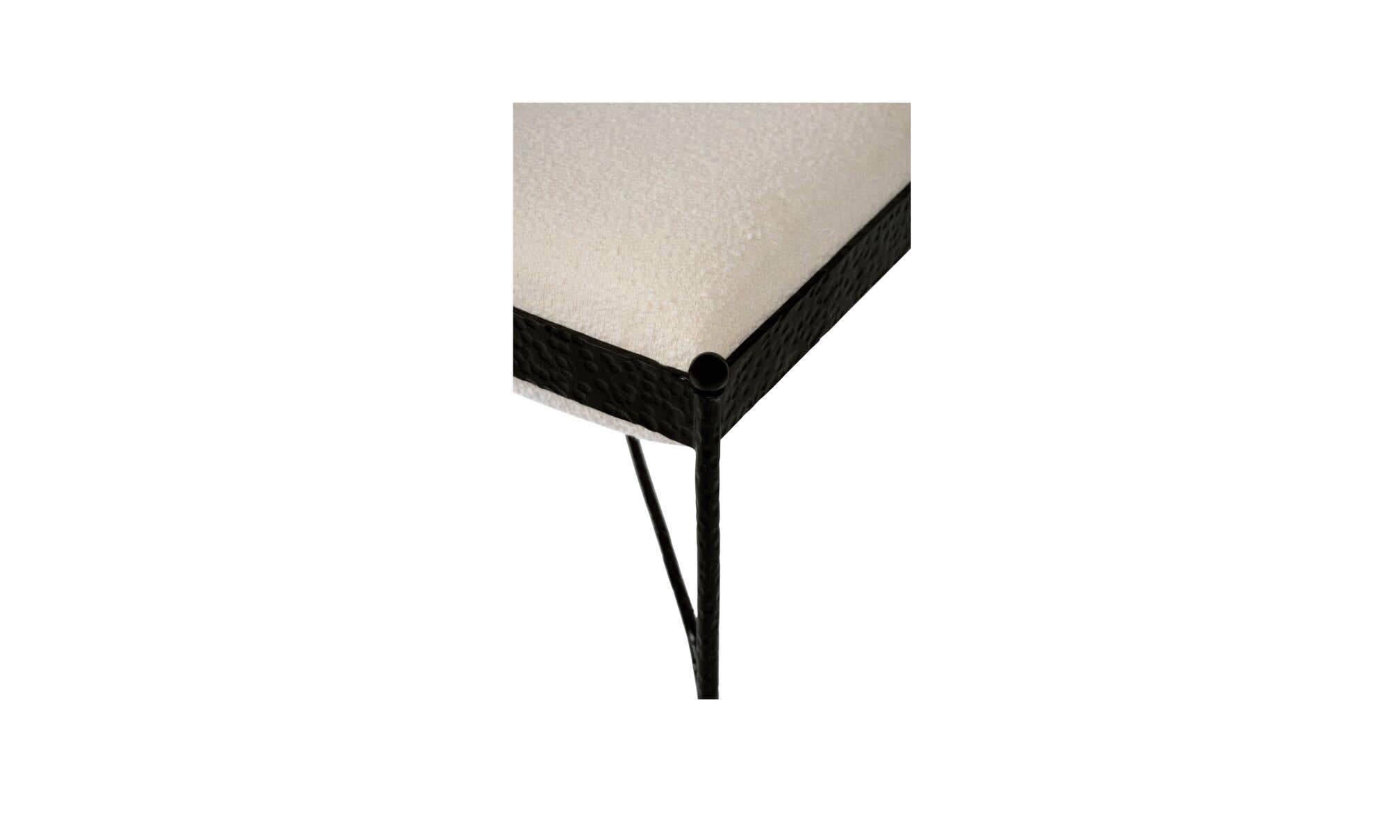 Agne Stool Cream by Moe's Home Collection - view 6