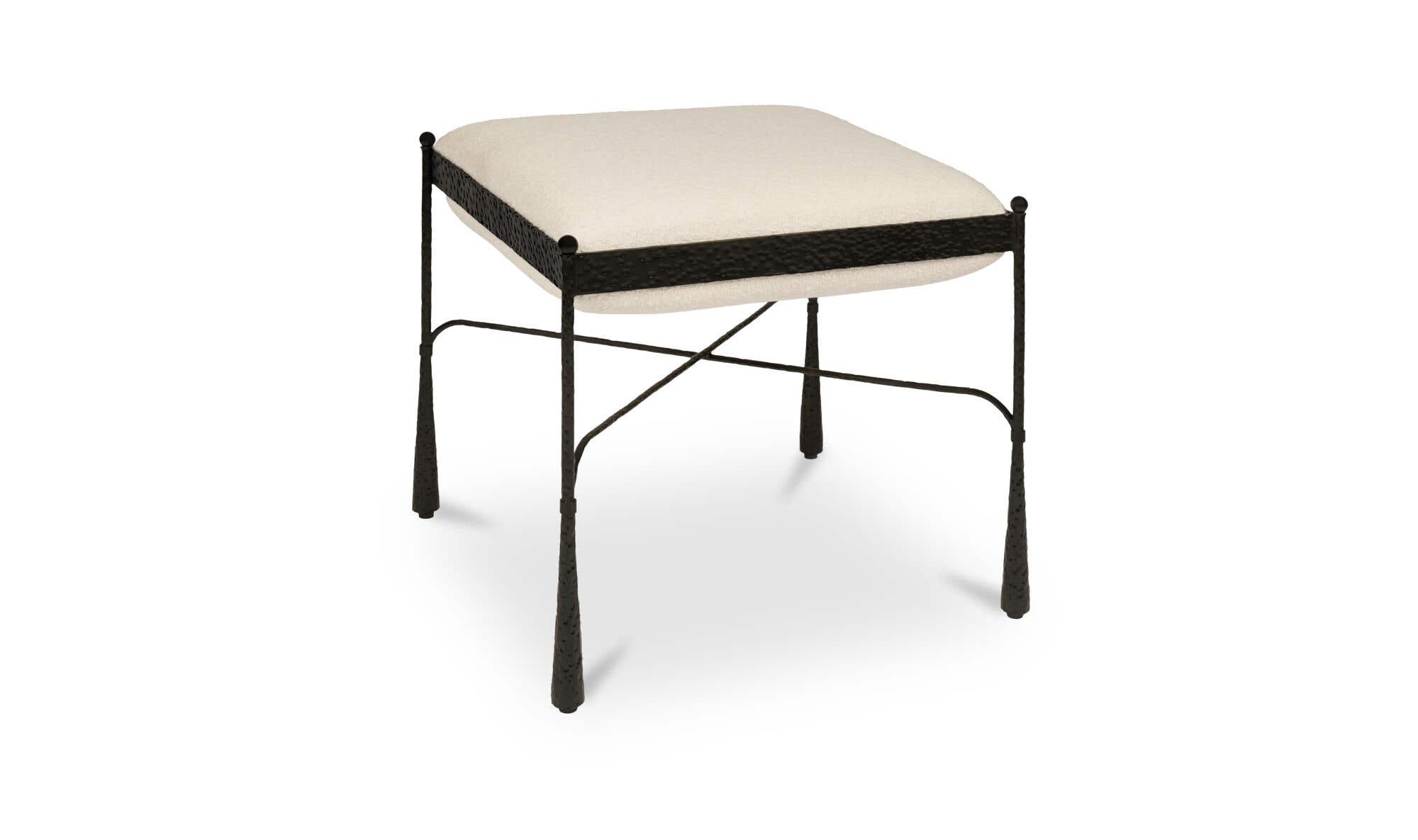 Agne Stool Cream by Moe's Home Collection - view 3