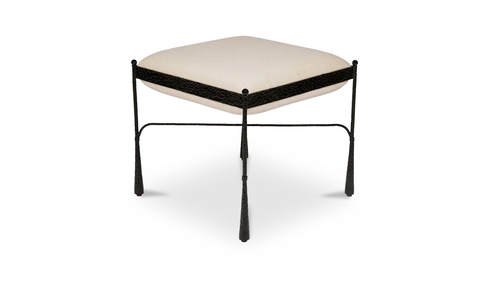 Agne Stool Cream by Moe's Home Collection - view 4