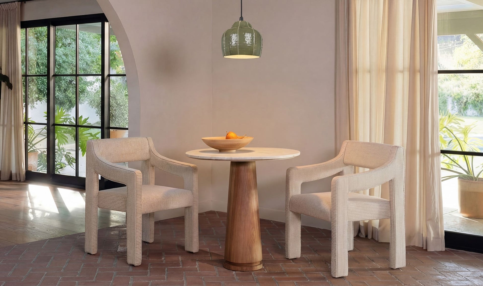 Vida Pendant Lamp Green by Moe's Home Collection - view 5