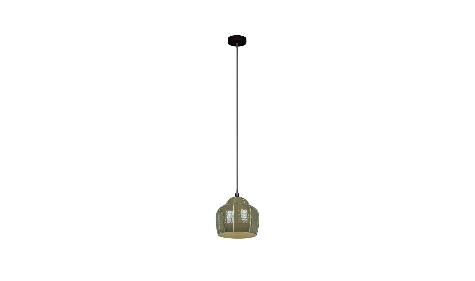 Vida Pendant Lamp Green by Moe's Home Collection - view 4