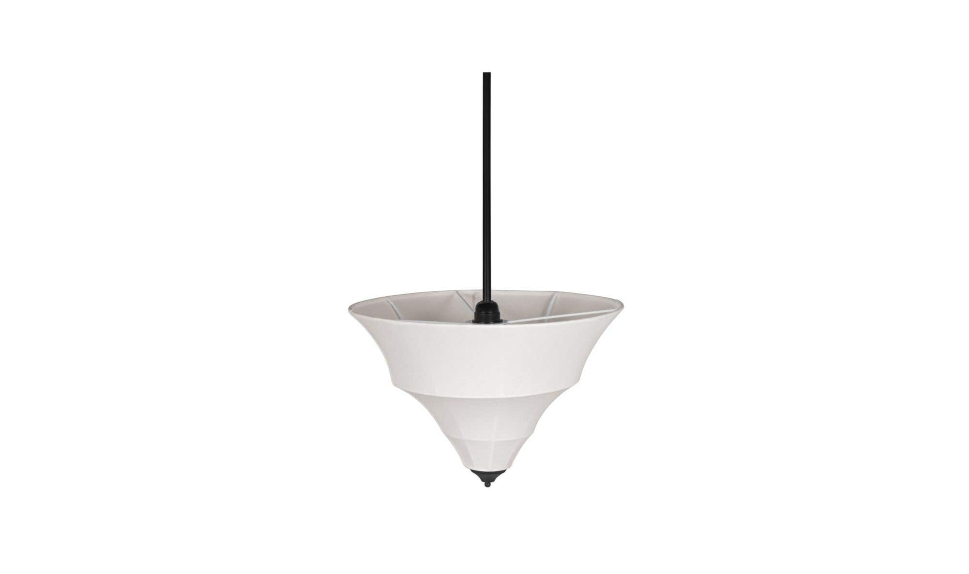 Corrina Pendant Lamp Small White by Moe's Home Collection - view 5