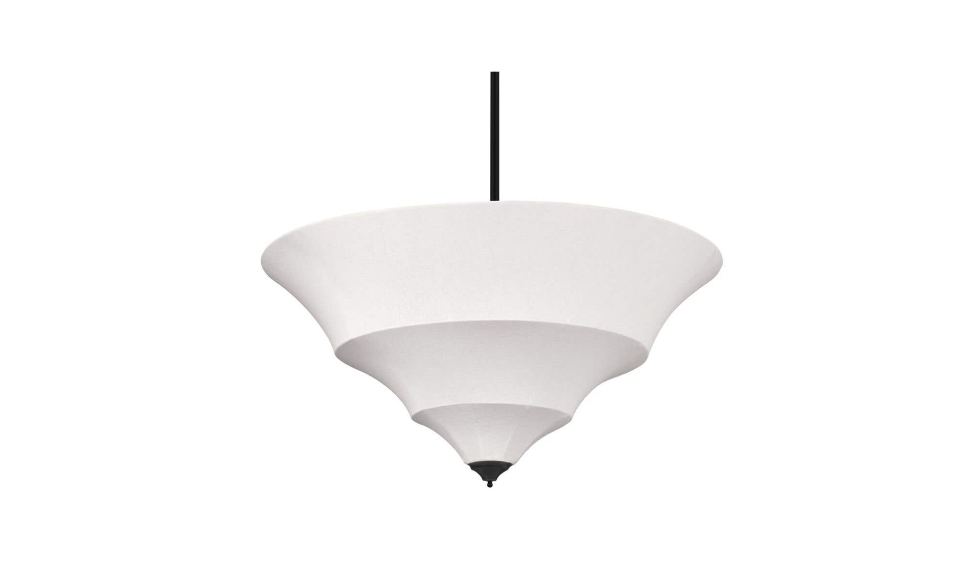 Corrina Pendant Lamp Large White by Moe's Home Collection - view 5