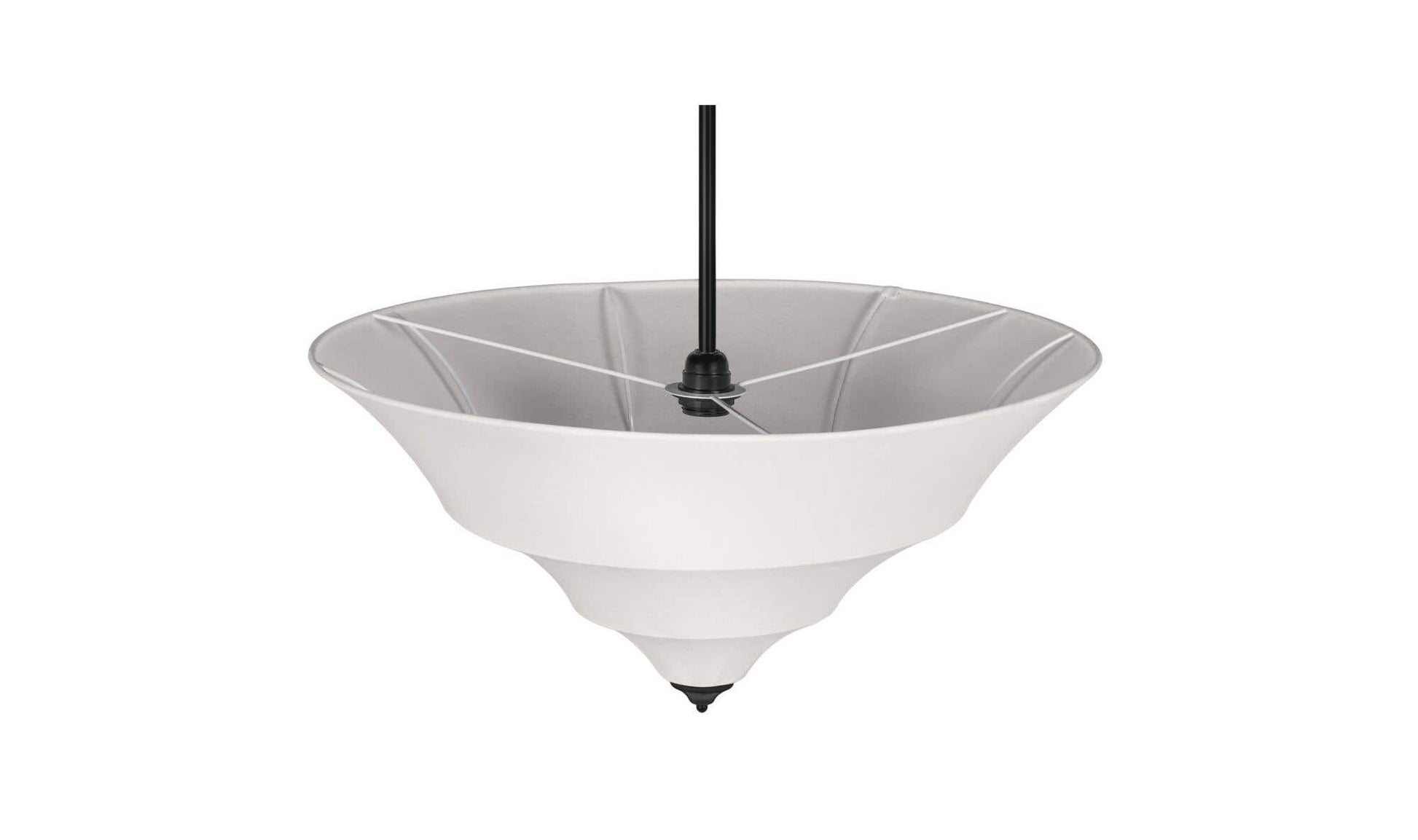 Corrina Pendant Lamp Large White by Moe's Home Collection - view 6