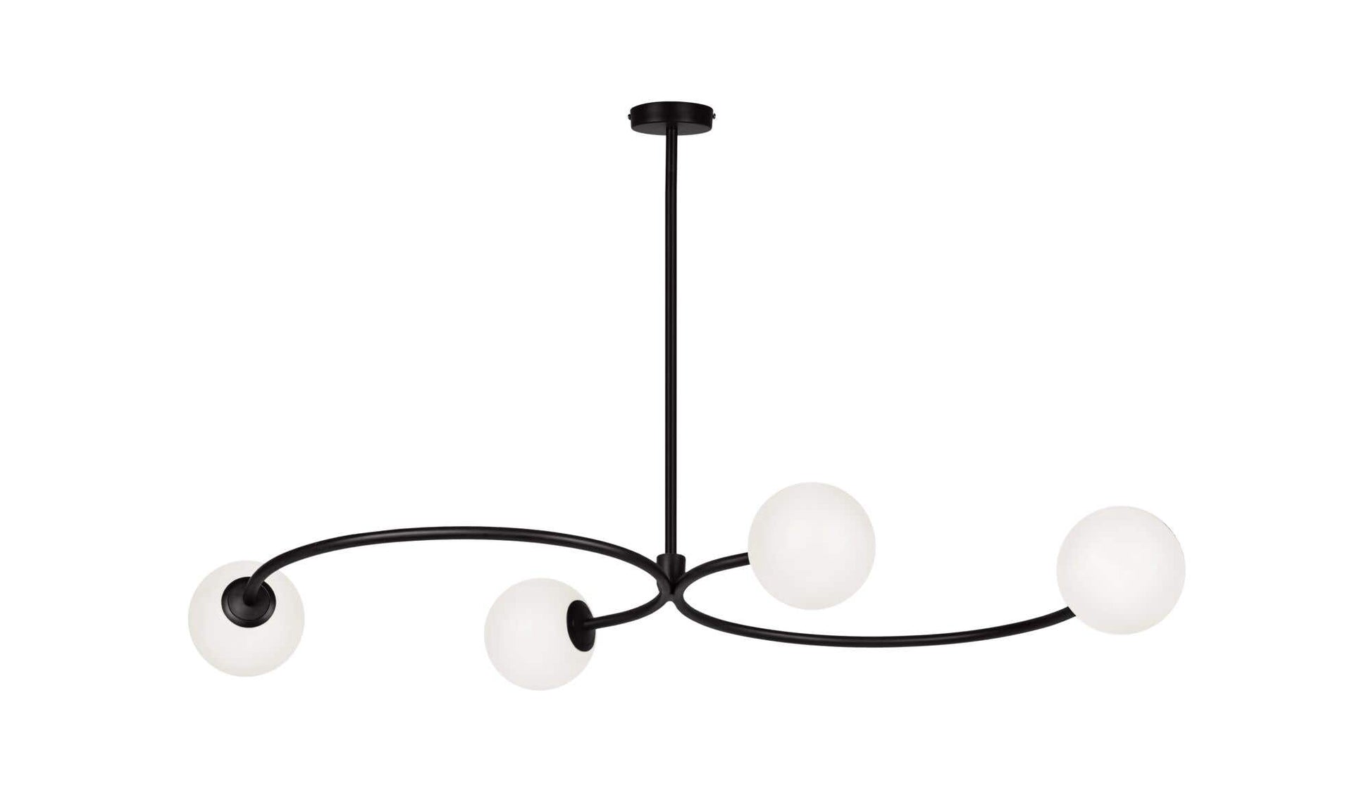 Cedric Pendant Lamp White by Moe's Home Collection - view 4