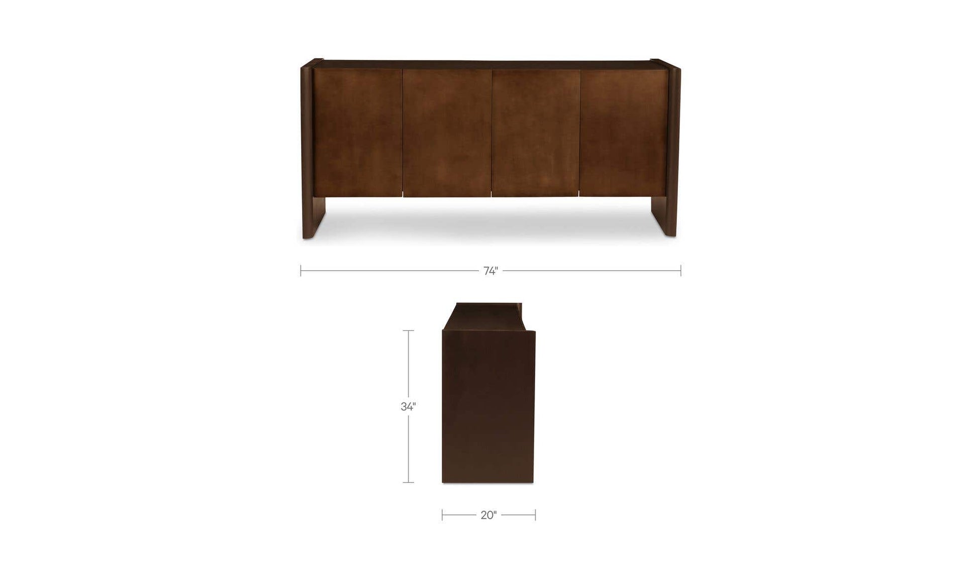 Sanna Sideboard by Moe's Home Collection - view 13