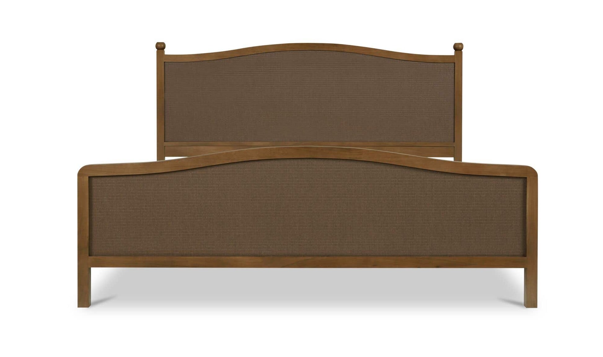 Eve King Bed Brown by Moe's Home Collection - view 5