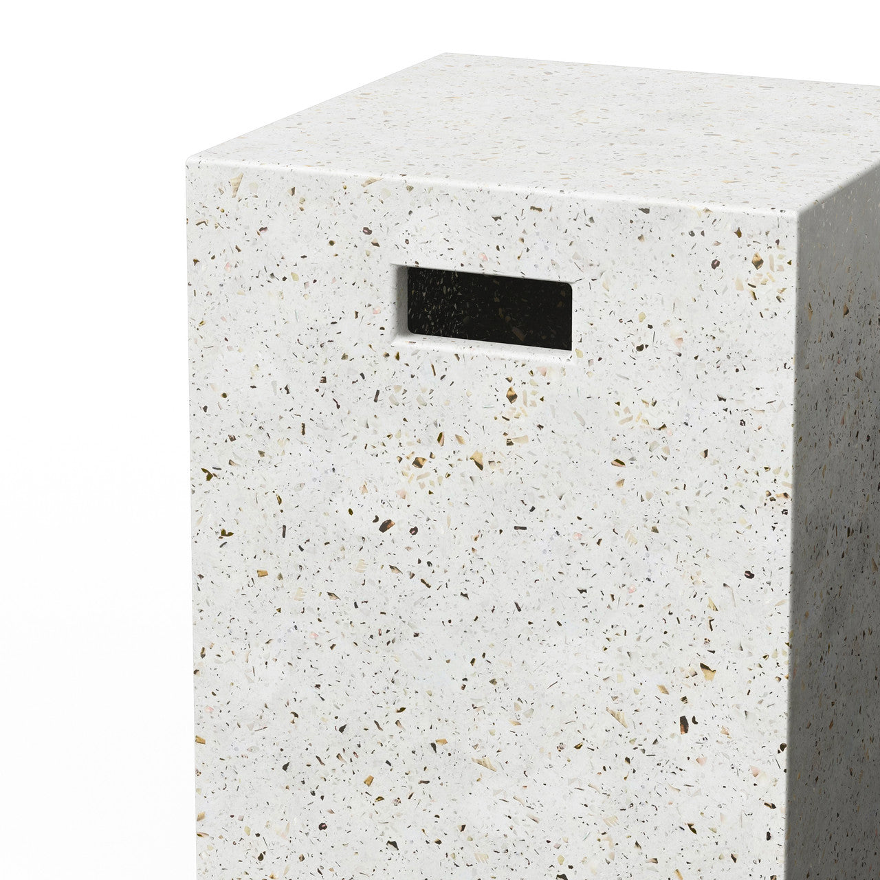Mixx - Una Stool - Ivory Terrazzo