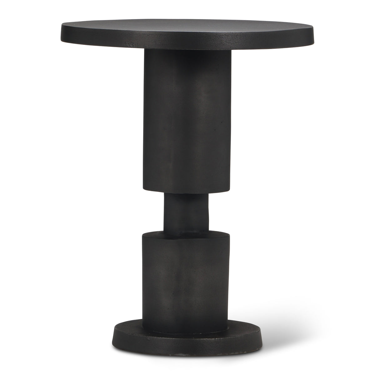 Elements Liam End Table - Antique Zinc by Urbia - product view