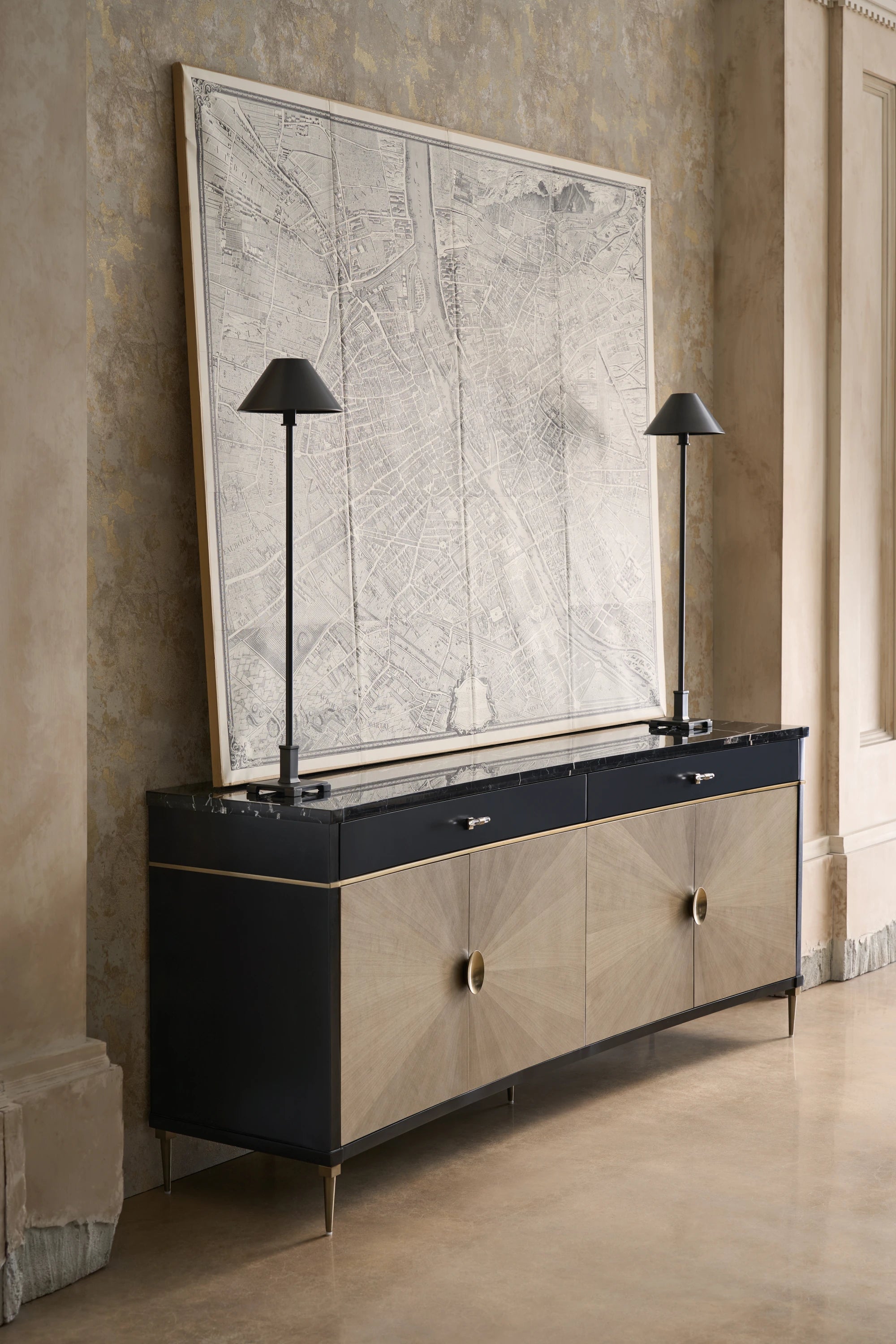 Noir Almost Black Sideboard 84.13" by Caracole - view 2