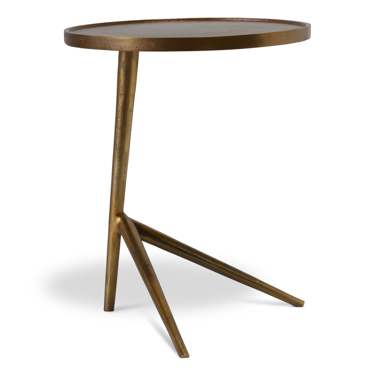 Leo End Table Antique Brass, 20.5" by Urbia - detail 2