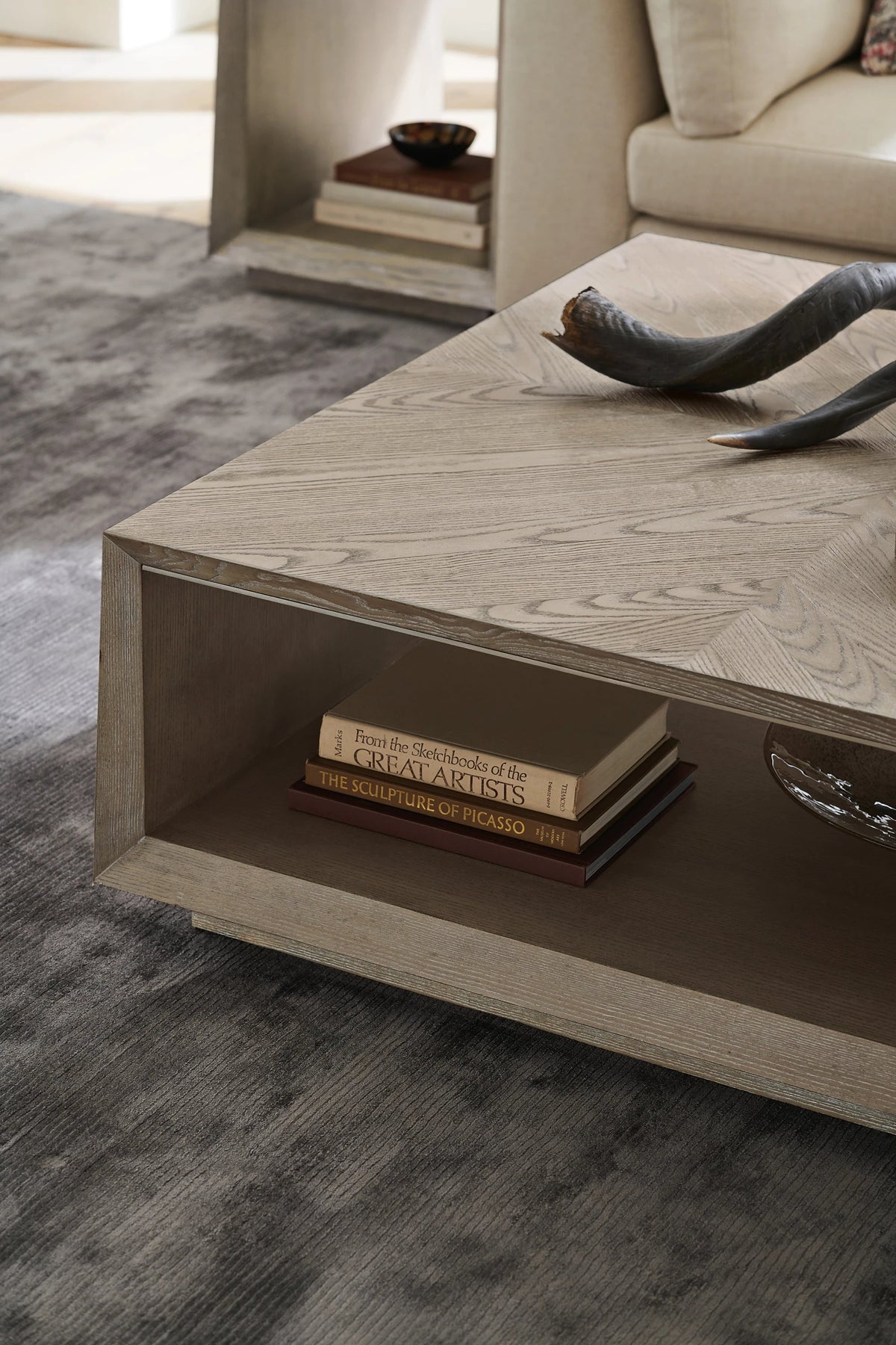 Boxcar Cocktail Table 48" by Caracole - view 6