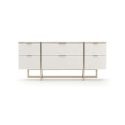 Wish You Were Here Dresser Almond Milk 72" by Caracole