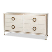 Gabriella Chest Of Drawers, Osprey White by Sarreid Ltd