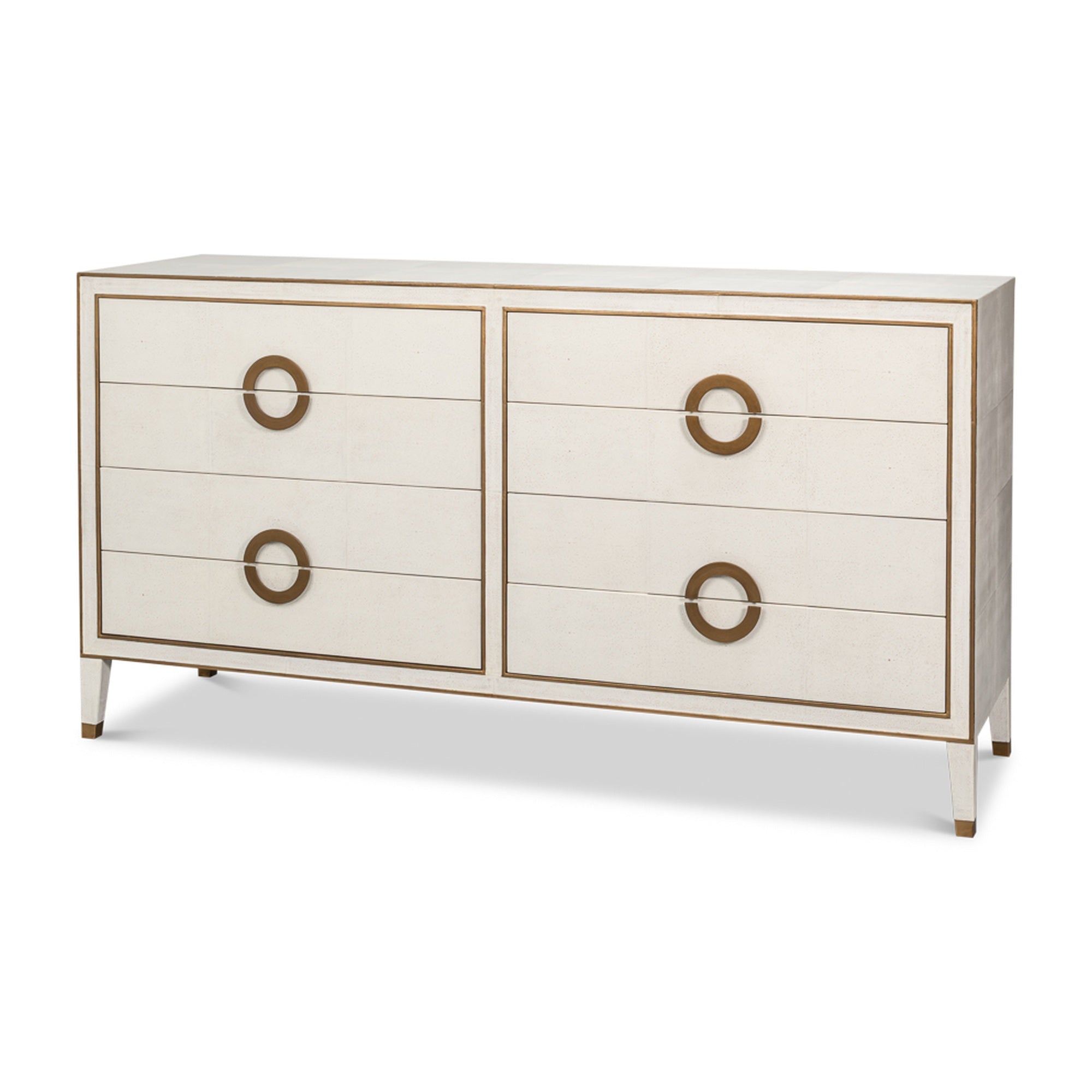 Gabriella Chest Of Drawers, Osprey White by Sarreid Ltd