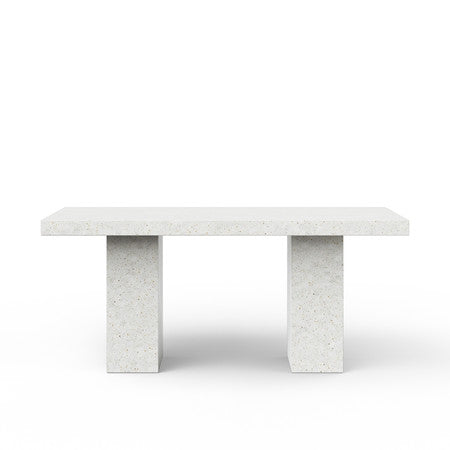 Mixx Elcor Bar Height Dining Table 47" x 95" - Ivory Terrazzo