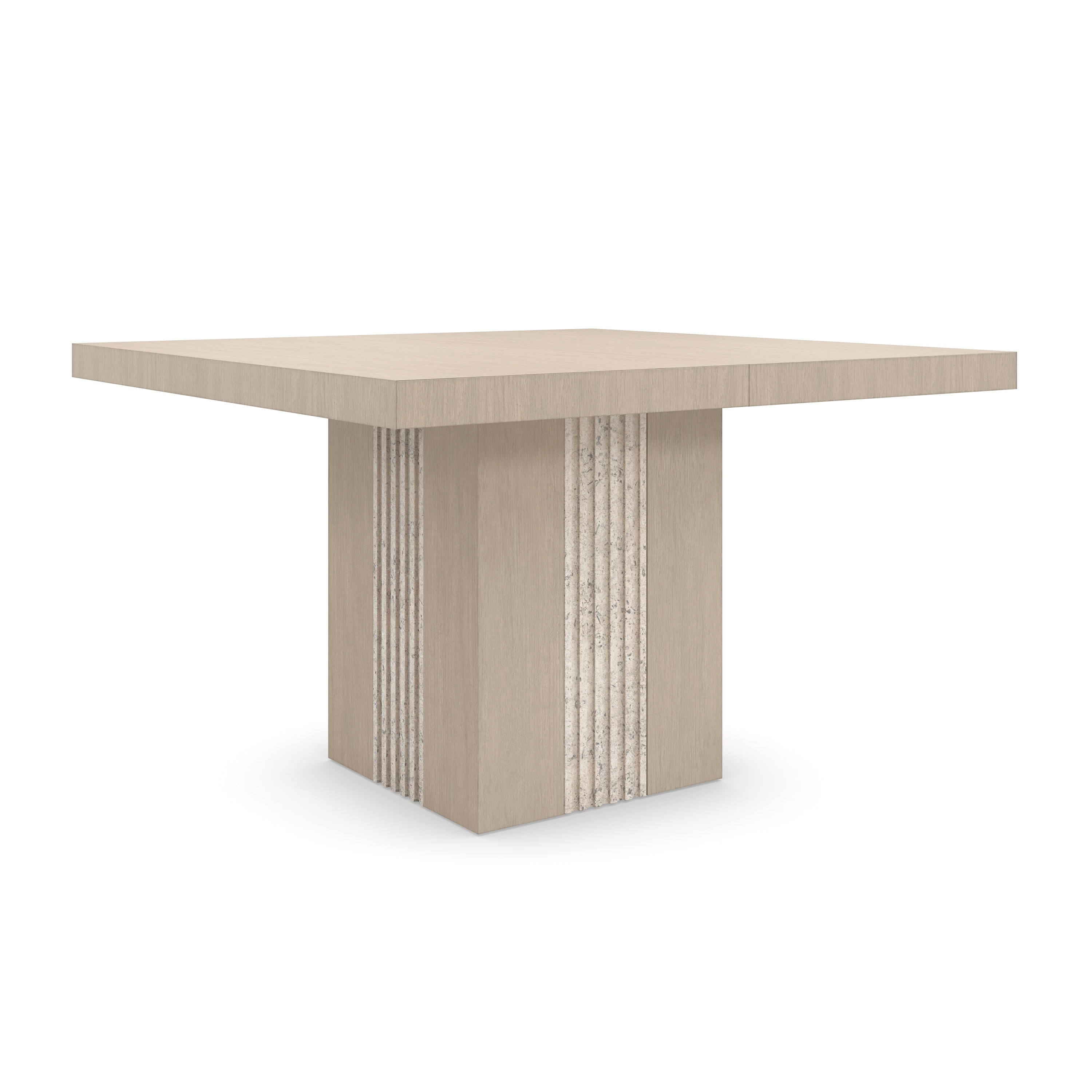 Unity Light Dining Table Sun Drenched Oak 48" by Caracole - view 8