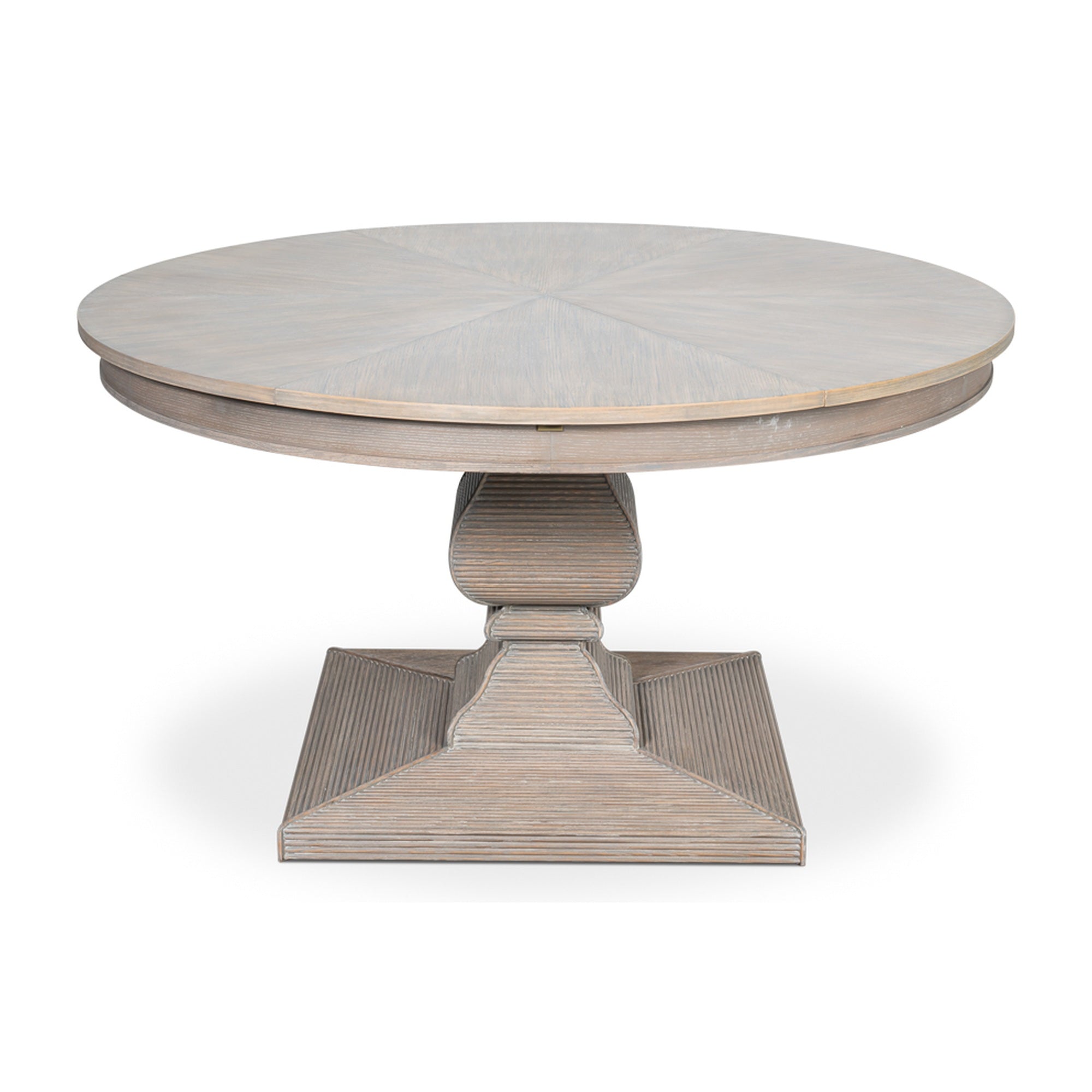 Kelso Jupe Dining Table,Moonskin,M by Sarreid Ltd