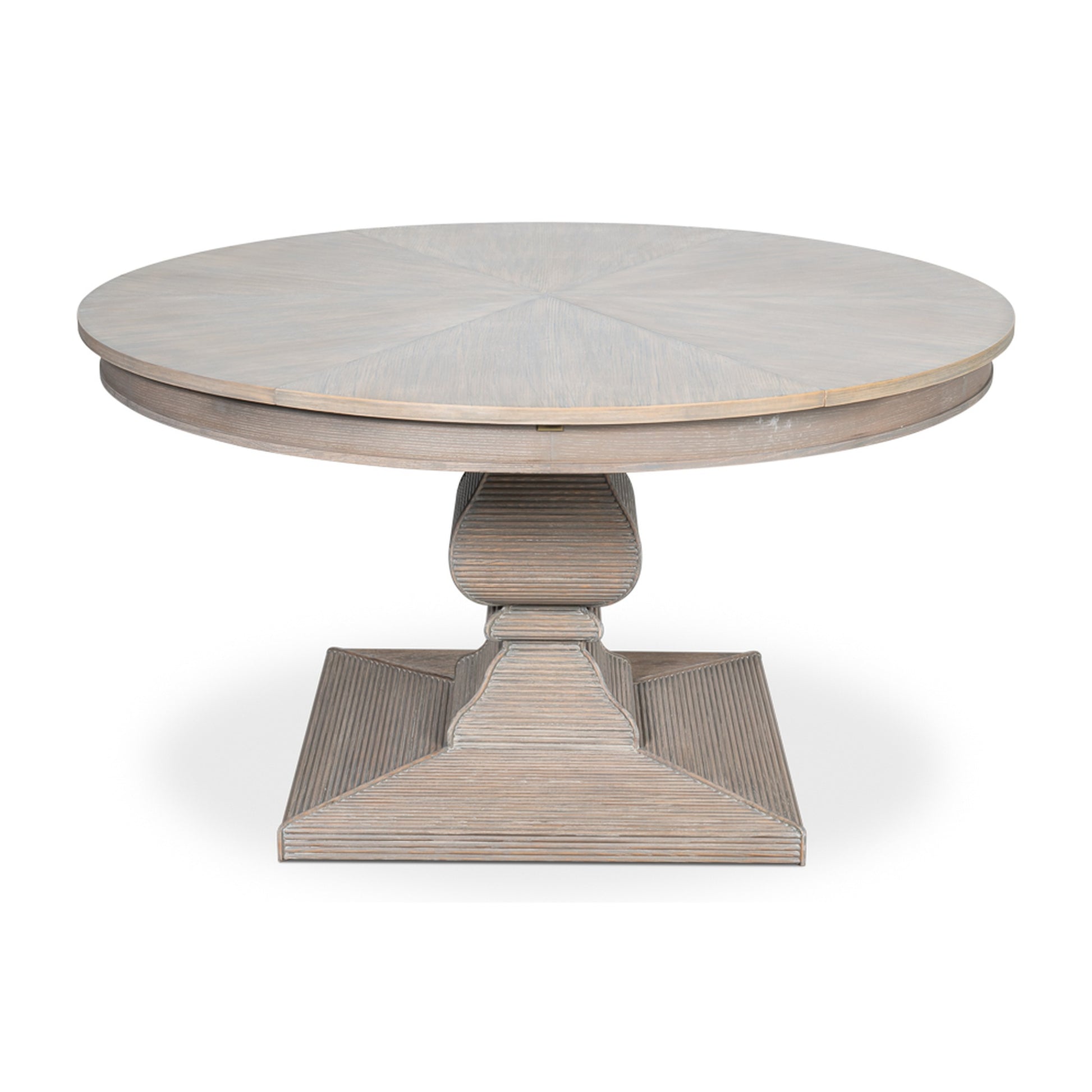 Kelso Jupe Dining Tbl,Moonskin,Lg by Sarreid Ltd