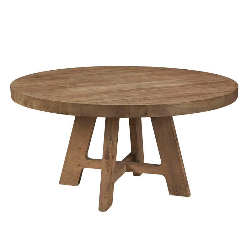 Cape Henry Reclaimed Round Table by Furniture Classics at ZIN Home