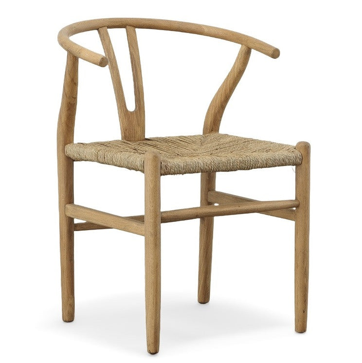 Wishbone Solid Oak Dining Side Chair - 23"