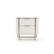 Wish You Were Here Nightstand Almond Milk 24" by Caracole