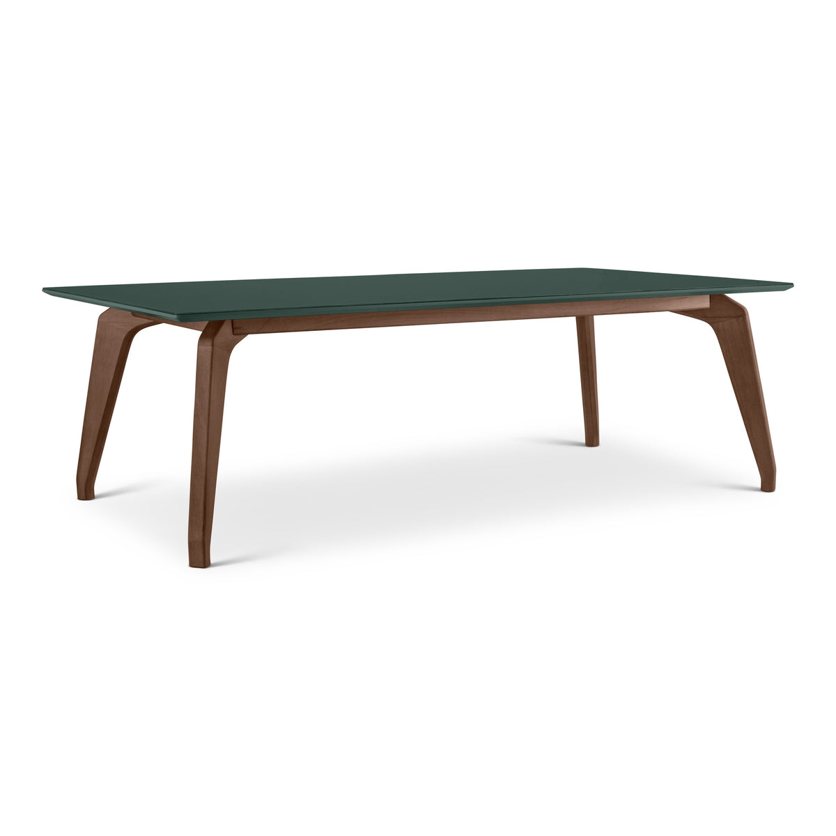 Giane Glass Top Dining Table Floresta, Nogal, 86" by Urbia - detail 4