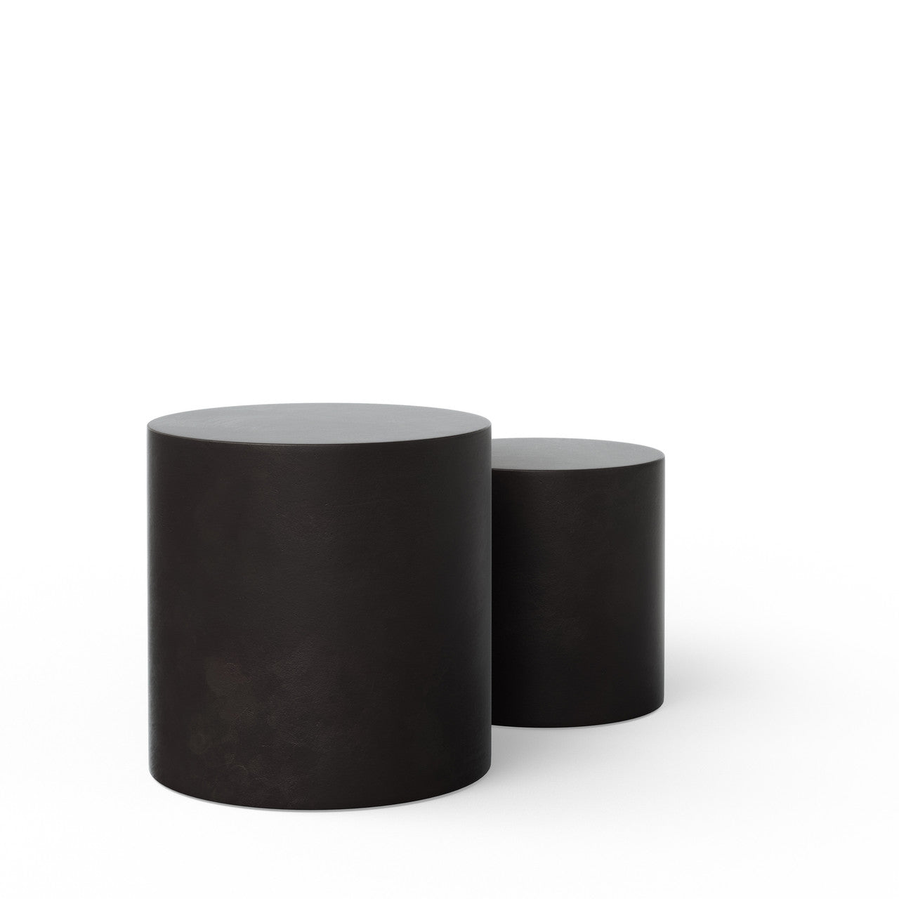 Mixx - Una Pedestal - Set of 2 - Lava