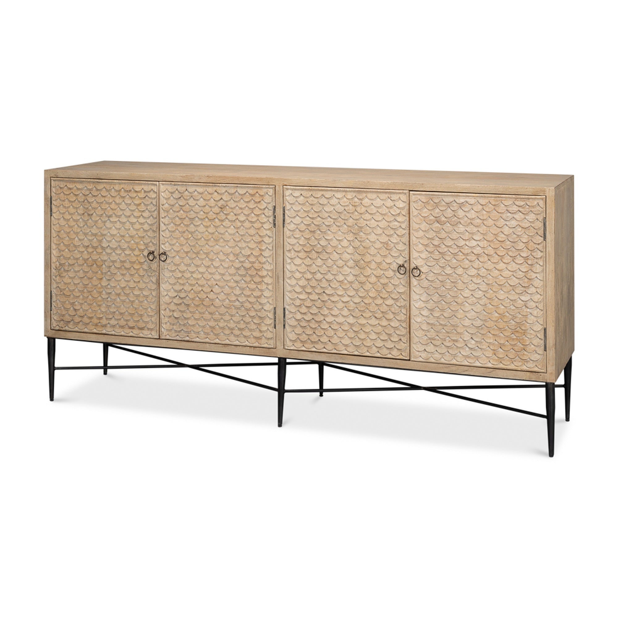 Archie Four Door Sideboard by Sarreid Ltd