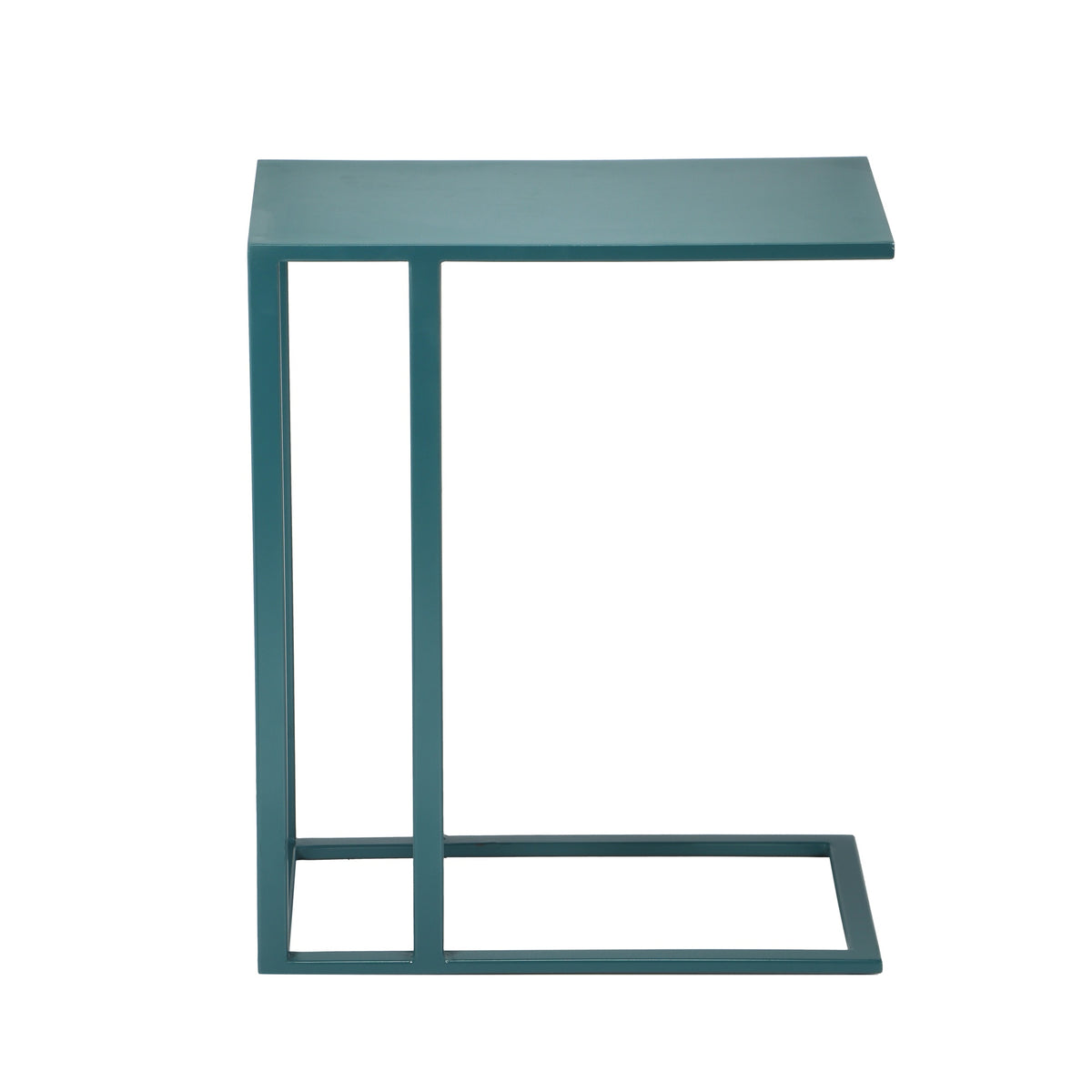 Elements Tanu C Table Enamel Top End Table - Teal by Urbia - detail 2