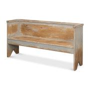 Beach House Bench, Grey by Sarreid Ltd