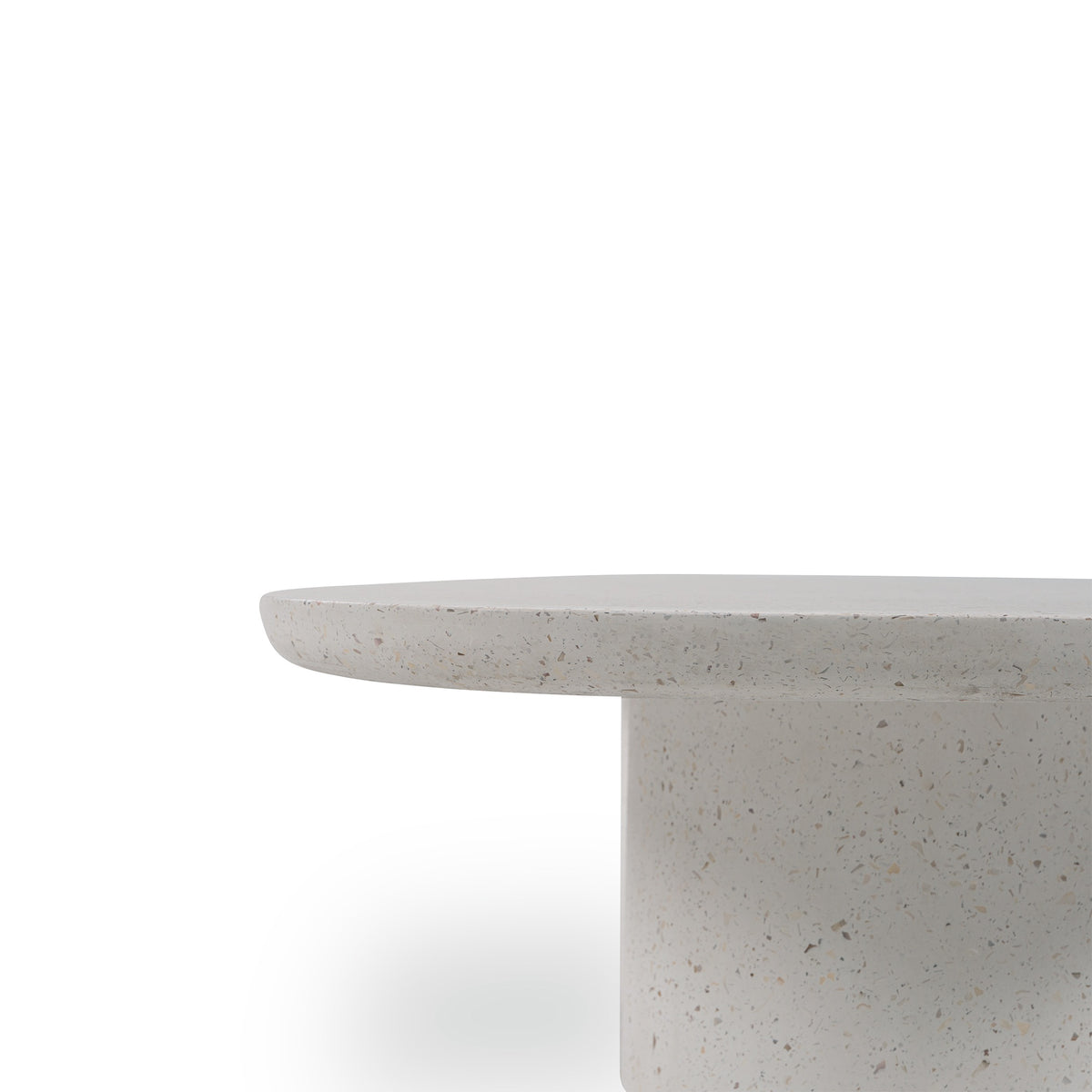 Vogel Coffee Table Ivory Terrazzo by Urbia - detail 8