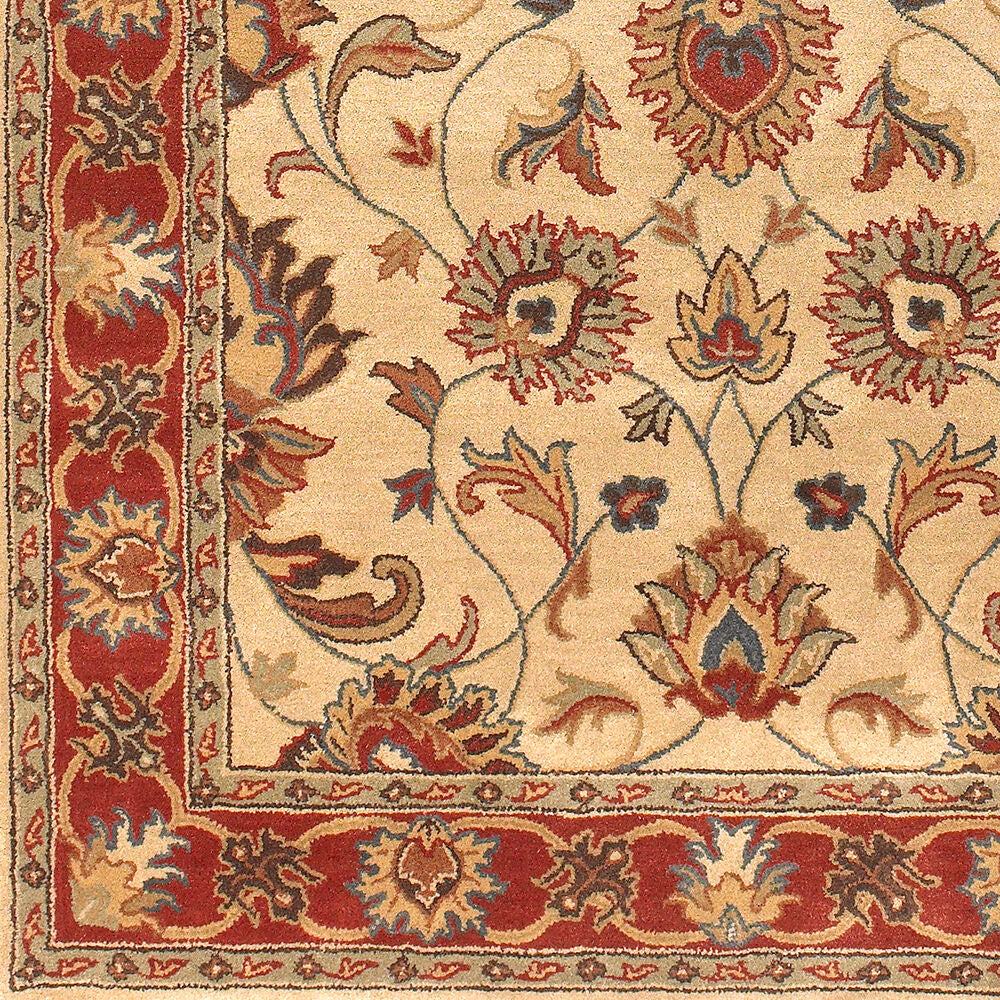 Caesar Brown/Tan Handmade Rug CAE-1001 - swatch