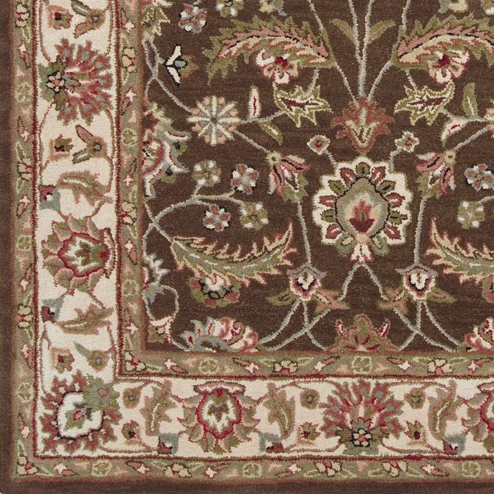Caesar Black/Sage Handmade Rug - swatch