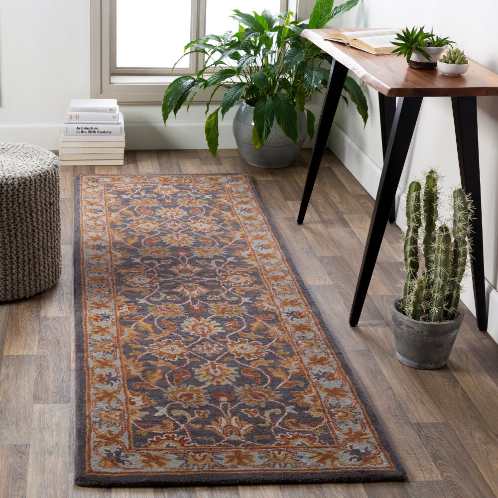 Caesar Beige/Tan Handmade Rug CAE-1004 - roomscene