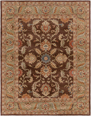 Caesar Beige/Rust Handmade Rug CAE-1009 - 10' x 14'