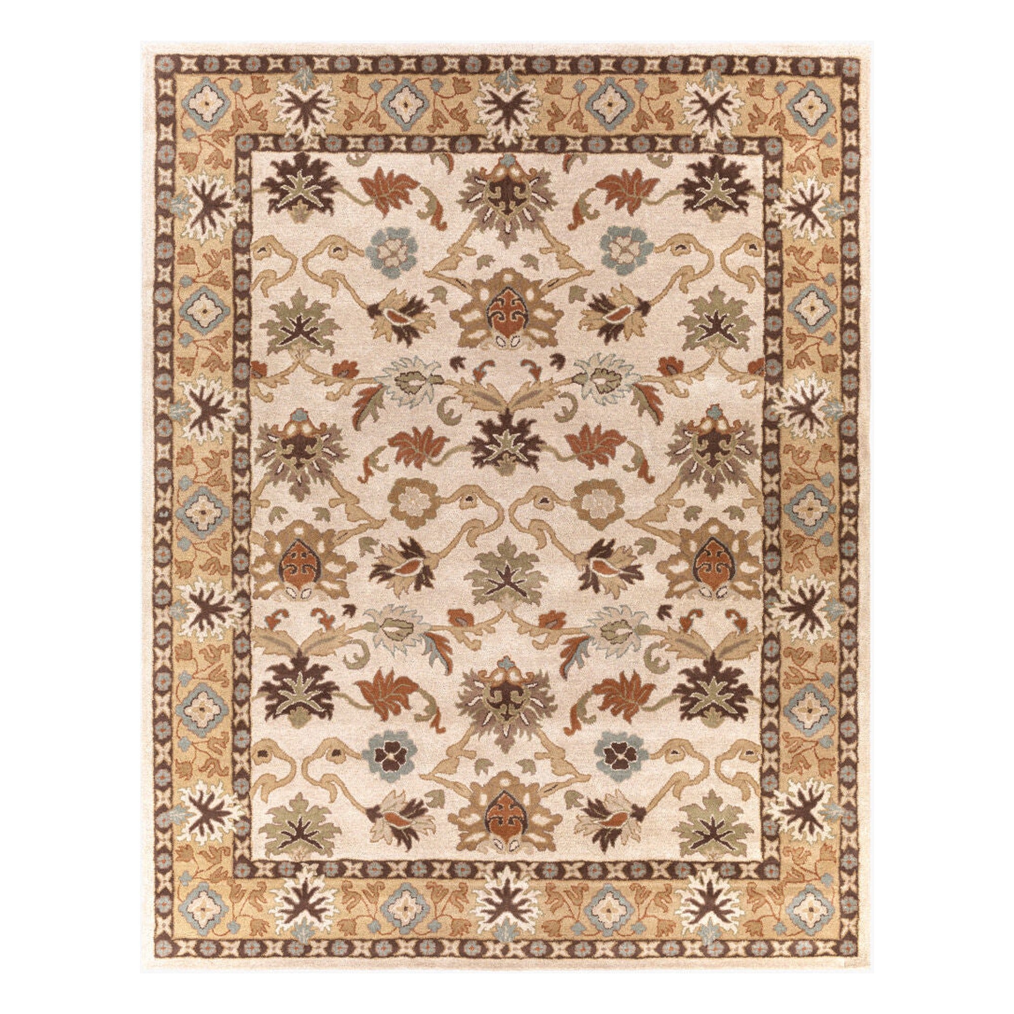 Caesar Brown/Taupe Handmade Rug CAE-1010 - 10' x 14'
