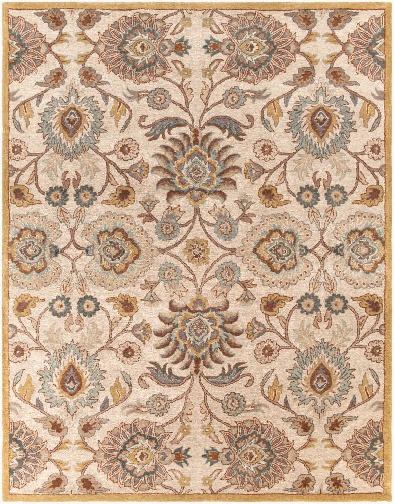 Caesar Brown/Tan Handmade Rug CAE-1012 - 10' x 14'