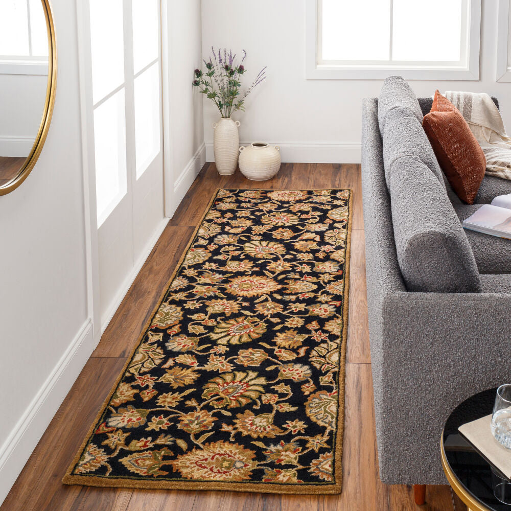 Caesar Beige/Tan Handmade Rug CAE-1027 - roomscene