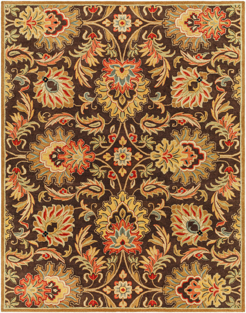 Caesar Black/Wheat Handmade Rug CAE-1028 - 10' x 14'