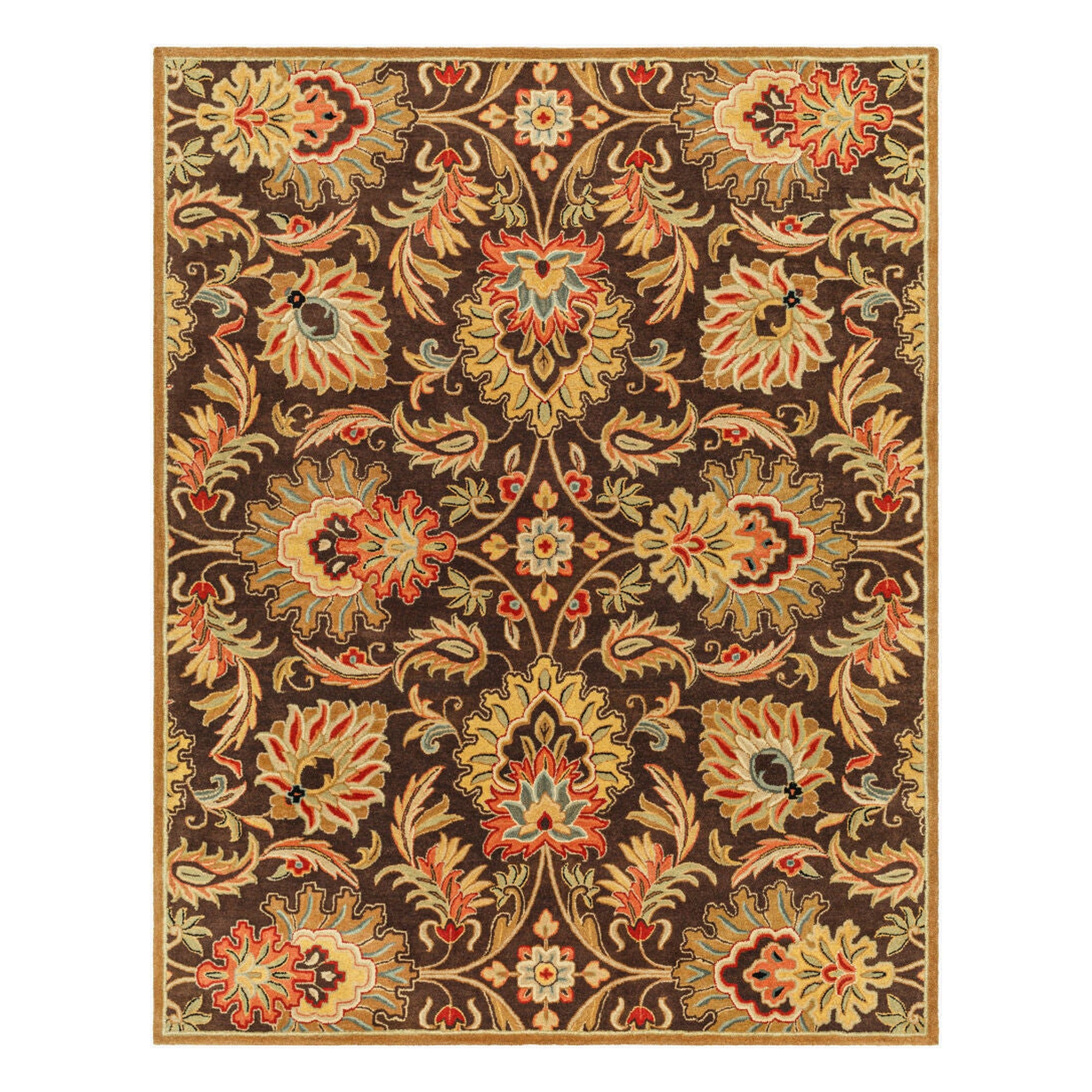 Caesar Black/Wheat Handmade Rug CAE-1028 - 10' x 14'