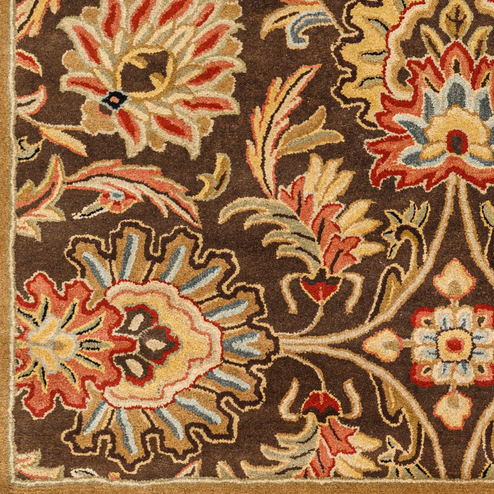 Caesar Black/Wheat Handmade Rug CAE-1028 - swatch