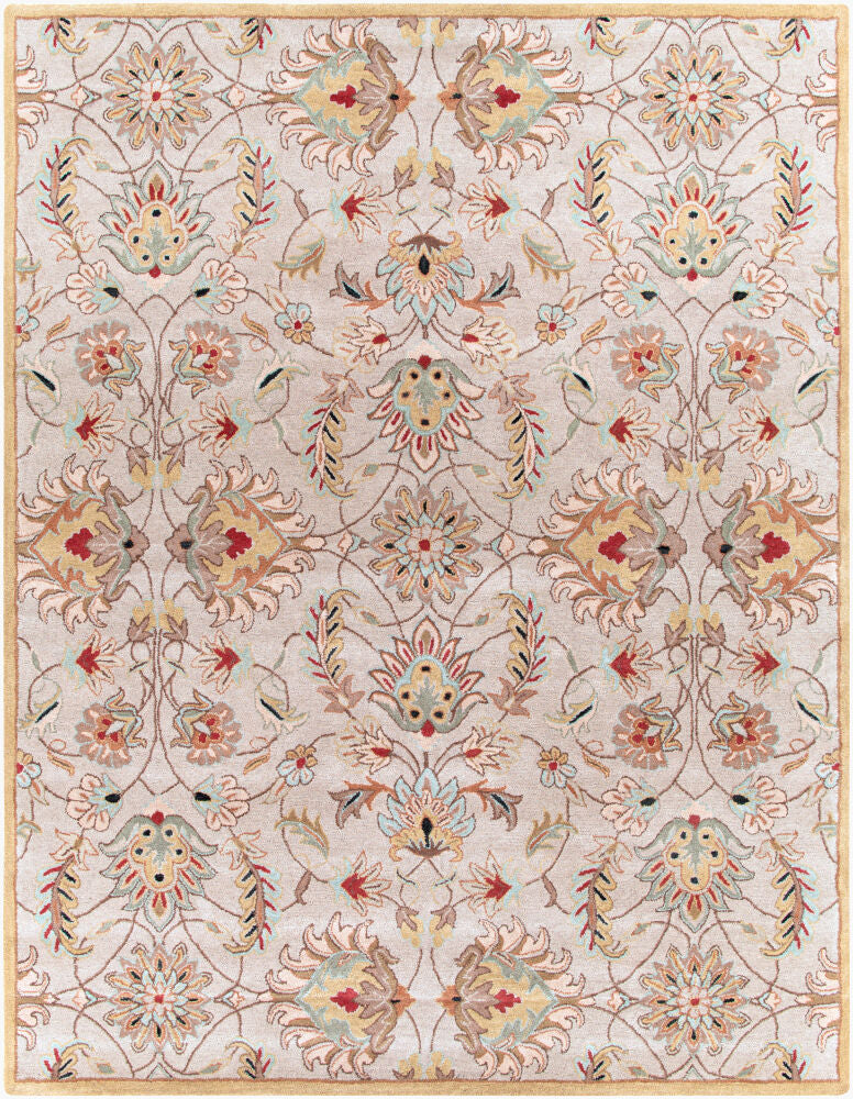 Caesar Black/Tan Handmade Rug CAE-1029 - 10' x 14'