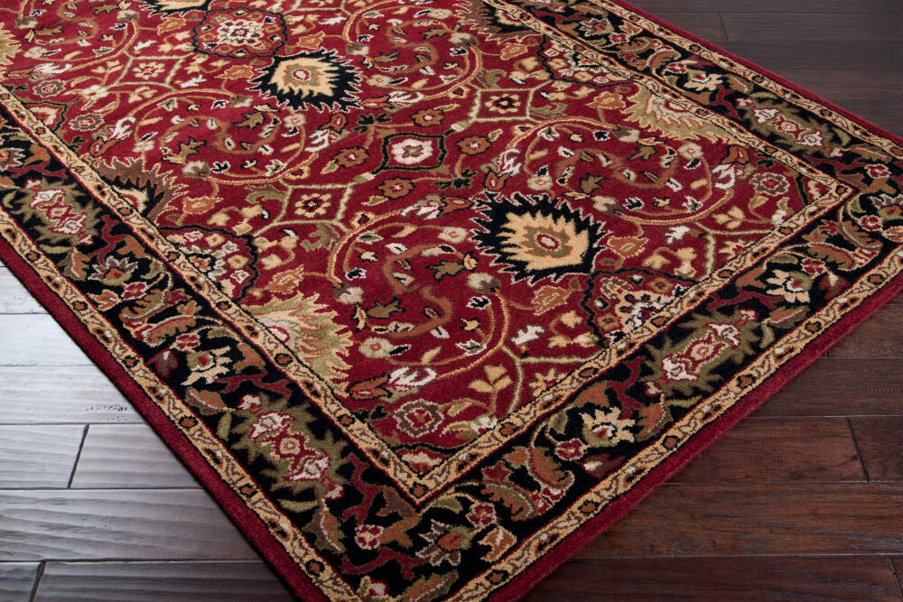 Caesar Beige/Tan Handmade Rug CAE-1031 - corner
