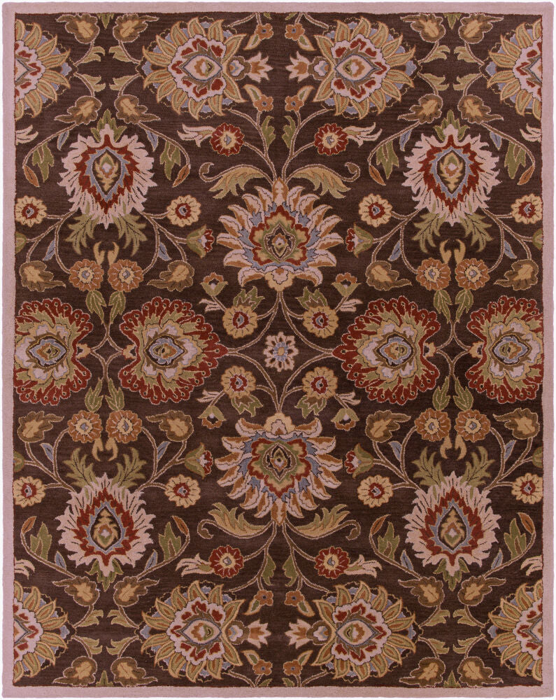 Caesar Brown/Tan Handmade Rug CAE-1051 - 10' x 14'