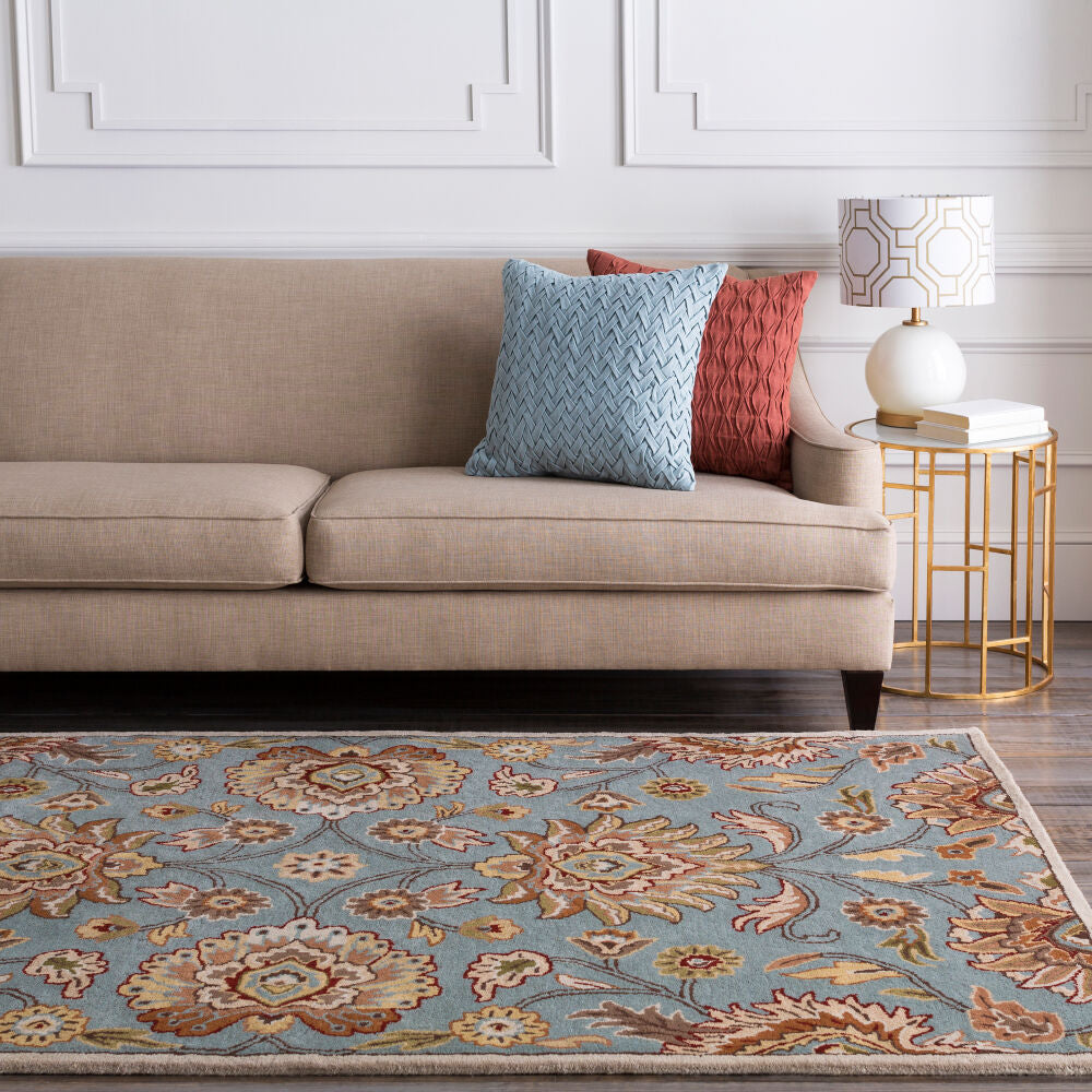 Caesar Brown/Tan Handmade Rug CAE-1052 - roomscene