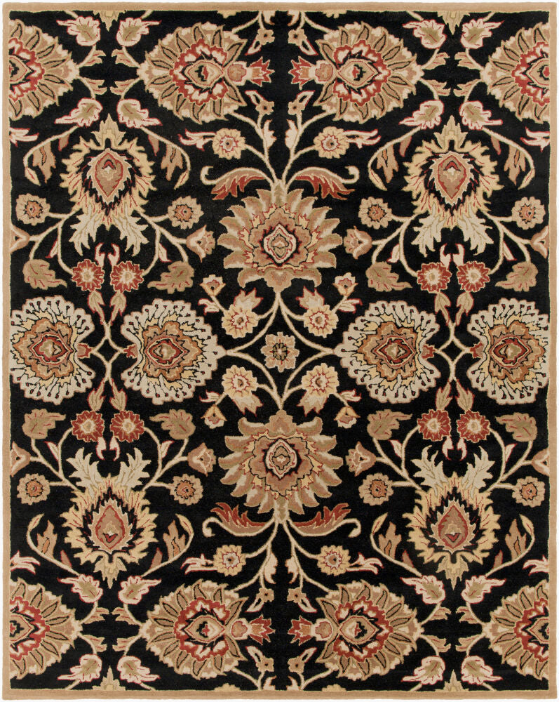 Caesar Black/Wheat Handmade Rug CAE-1053 - 10' x 14'